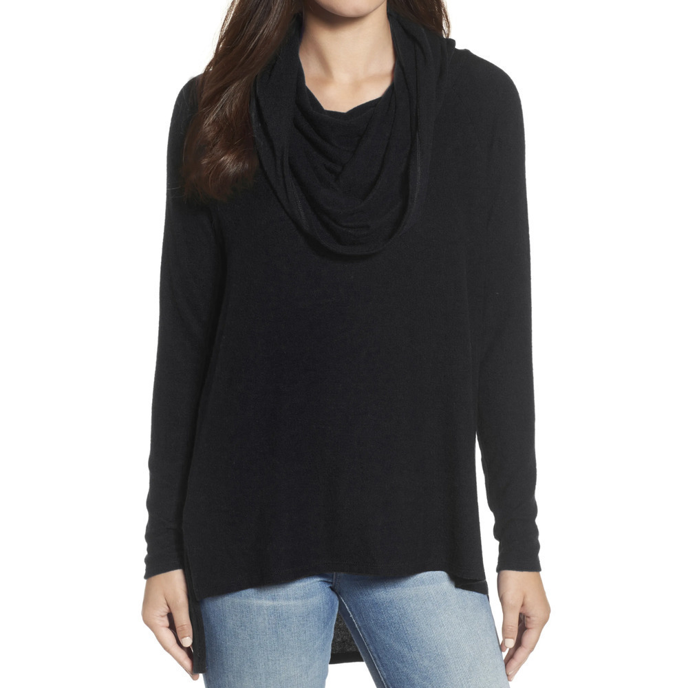 Gibson Cozy Convertible Neckline Tunic​​​​​​​​​​​​